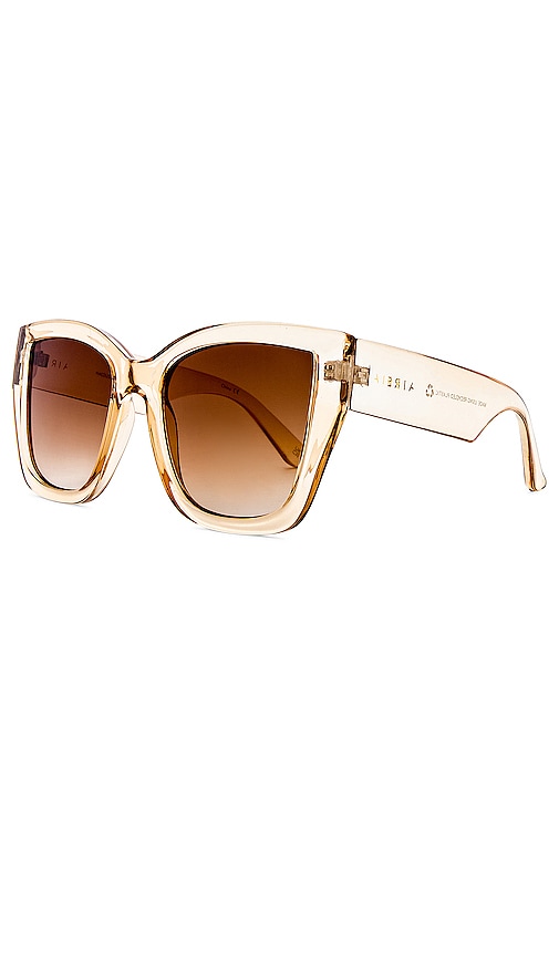 Shop Aire Haedus Sunglasses In Tan