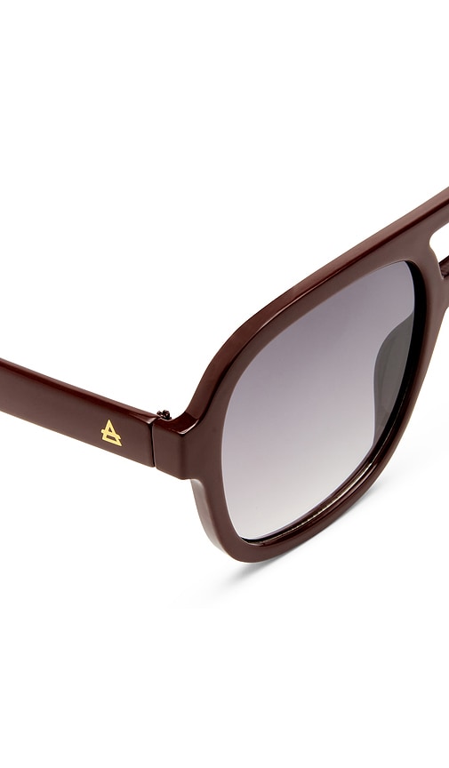  Aire Sonnenbrille Whirlpool In Burgundy. 