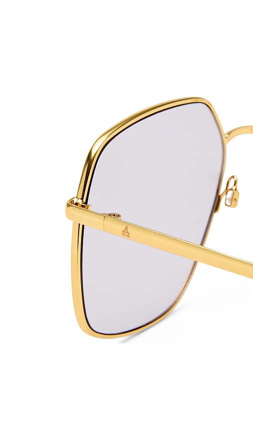  Aire Sonnenbrille Altair In Metallic Gold. 