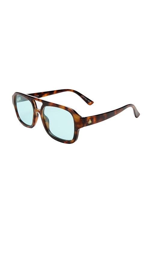 Aire Aquarius Aviator Sunglasses In Brown