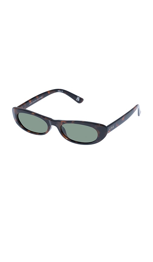 Shop Aire Avior Sunglasses In Dark Tort