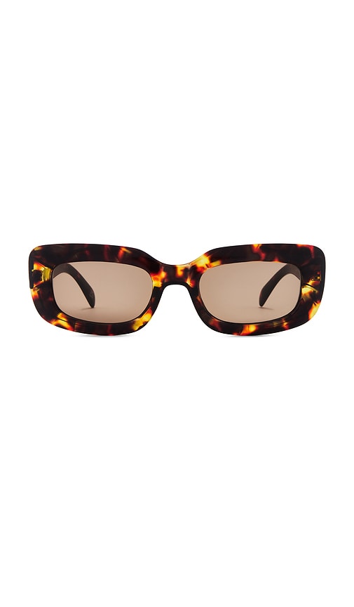 Shop Aire Orbit Sunglasses In Syrup Tort