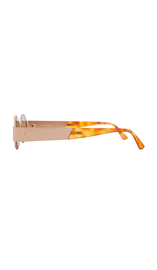  Aire Sonnenbrille Mars In Metallic Gold. 