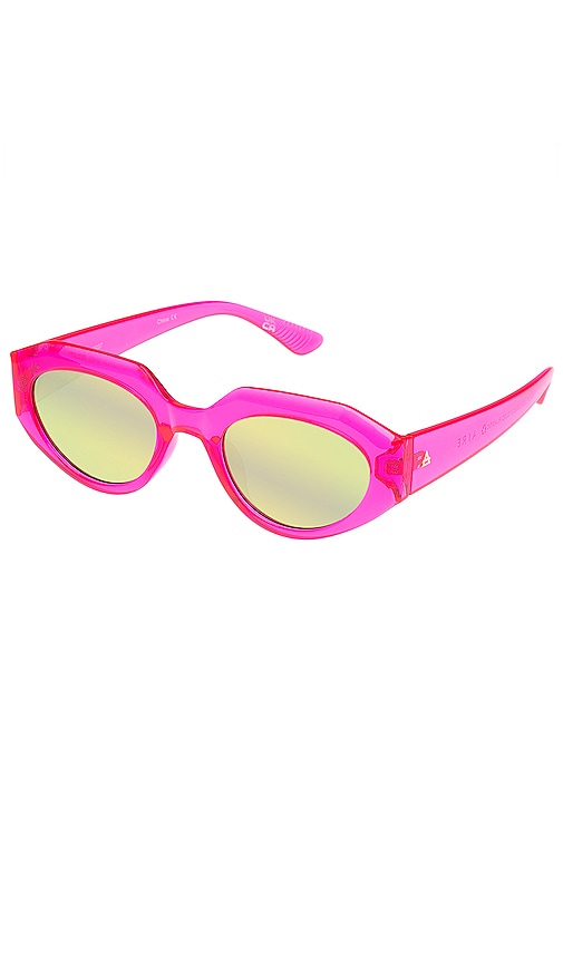 Shop Aire Aphelion In Neon Pink & Pink Mirror