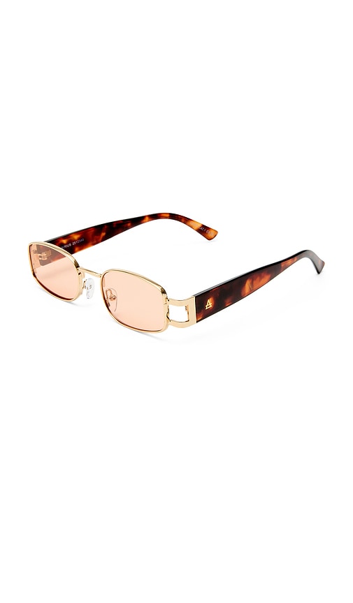  Aire Sirius Sunglasses In Metallic Gold. 