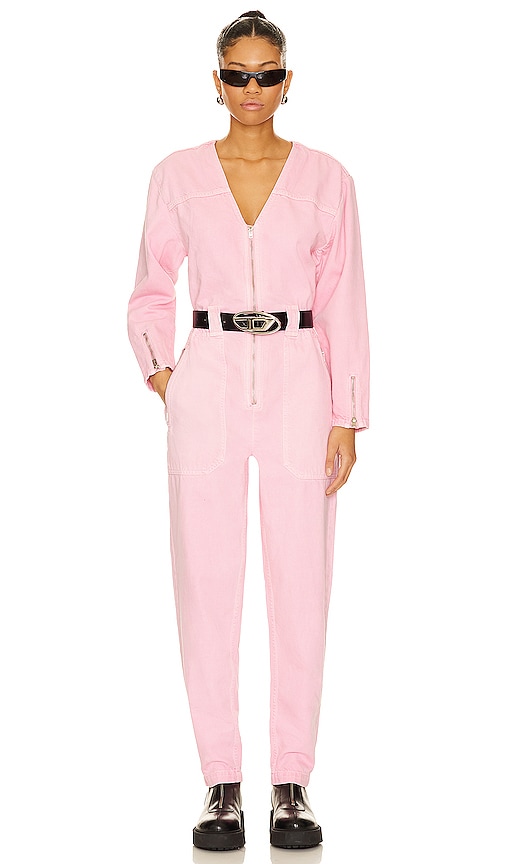 Shop Etica Janai Jumpsuit In Prism Pink