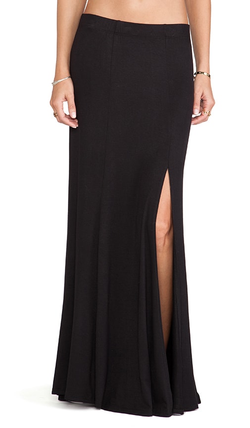 Eight Sixty Maxi Skirt in Black