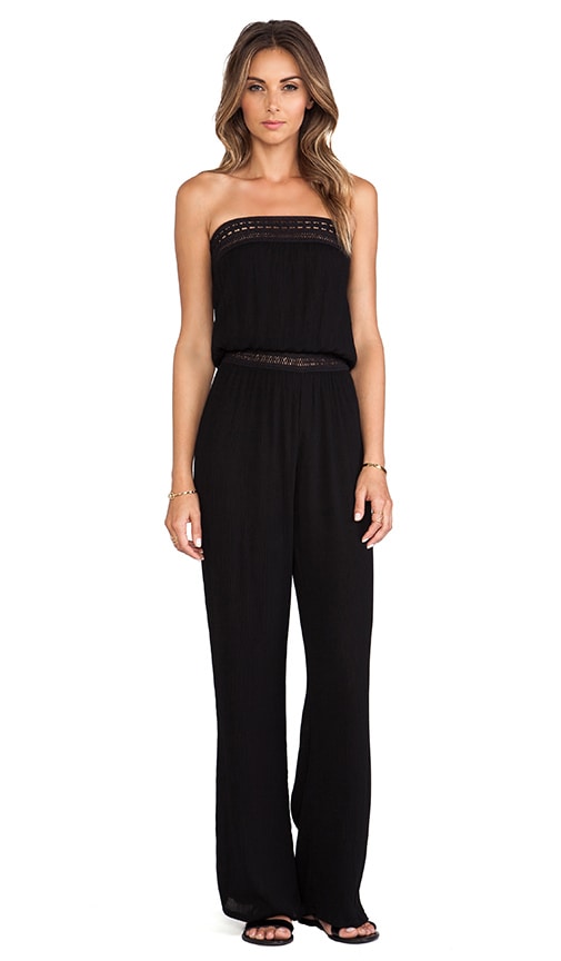 Gauze Tube Jumpsuit