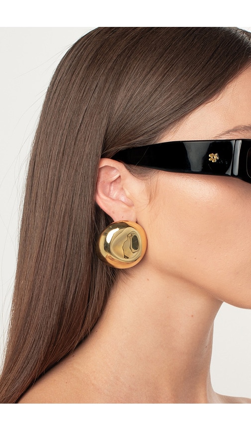Eliou Lija Earrings In Metallic Gold