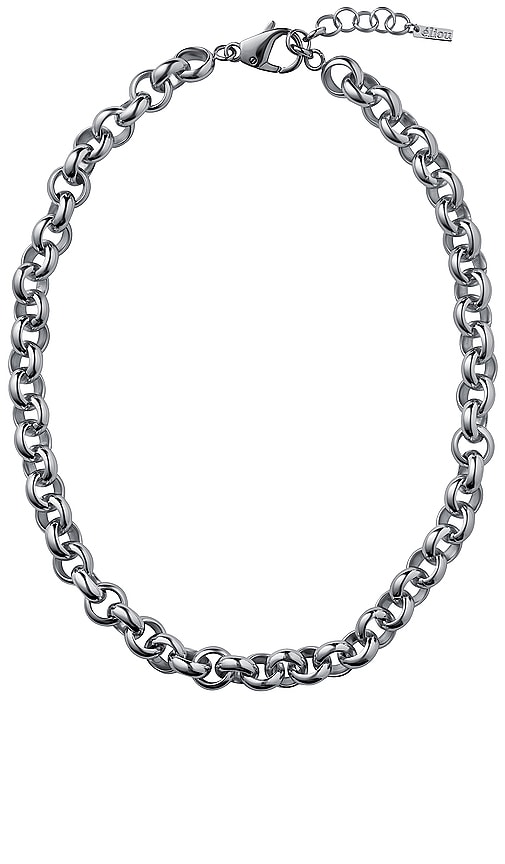 Eliou Alster Necklace in Metallic Silver