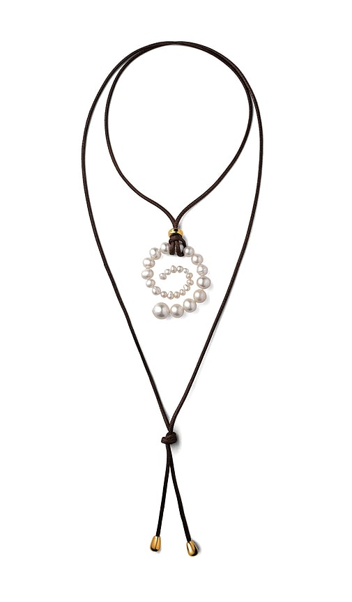 Shop Eliou Arla Wrap Necklace In Ì§ì£¼