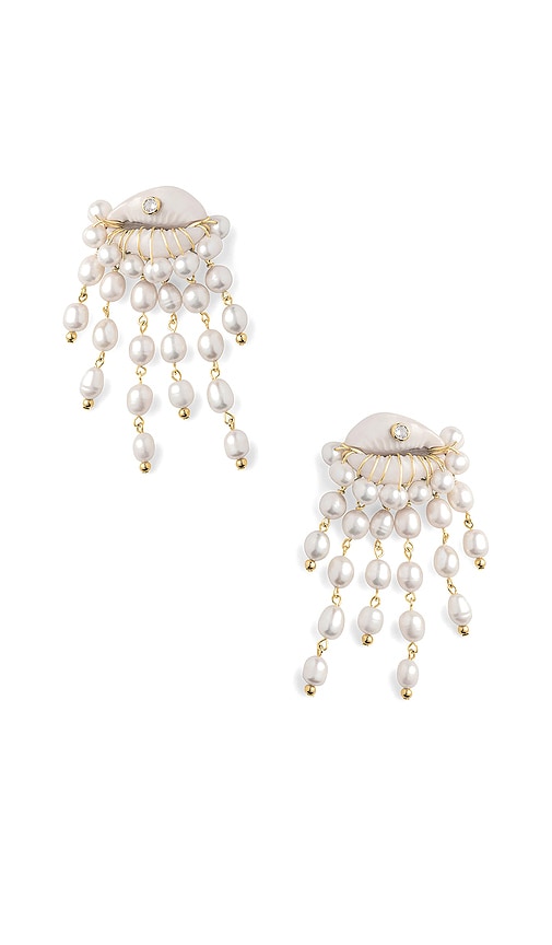 Eliou Delphin Clip-on Earring in Ivory