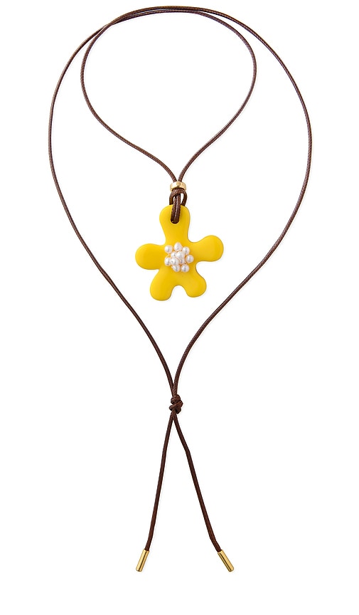 Eliou Chiki Wrap Necklace in Yellow
