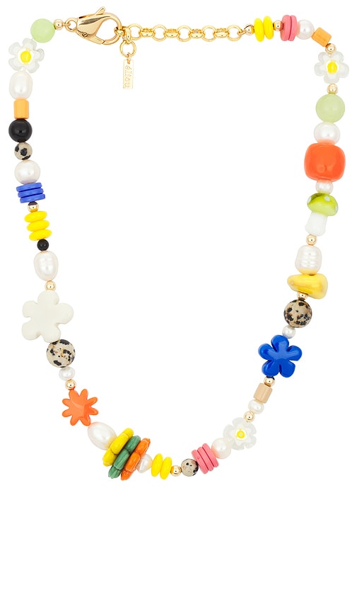 Shop Eliou Samba Necklace In 五颜六色