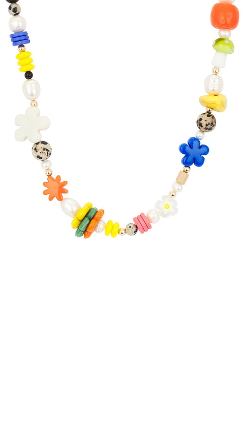 Shop Eliou Samba Necklace In 五颜六色