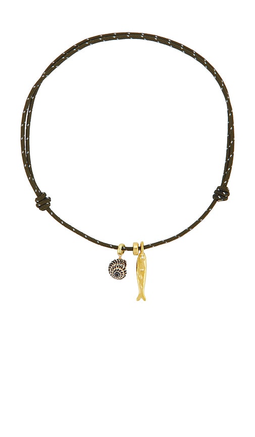 Eliou Corvo Necklace In Black