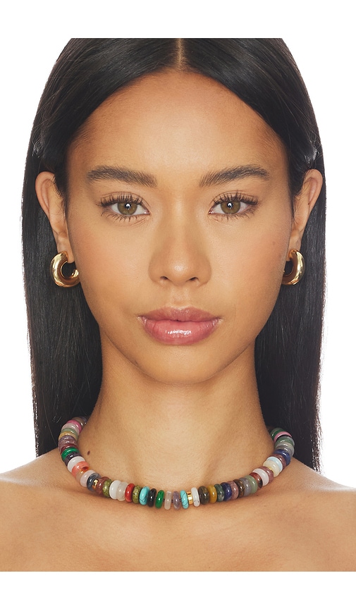 Eliou Kairi Necklace in NeutralTeal 340$