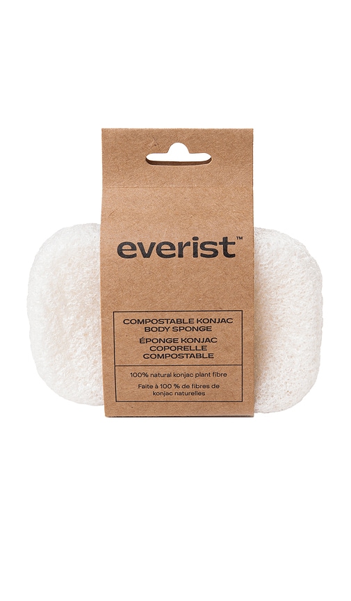 Everist The Compostable Konjac Body Sponge