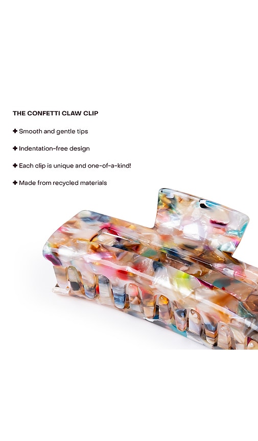 Everist The Confetti Claw Clip Large