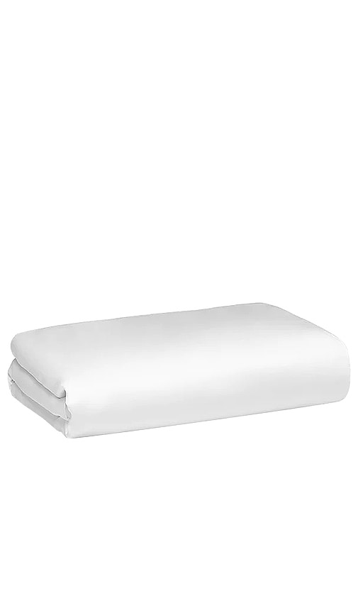 Shop Ettitude Crib Fitted Sheet In White