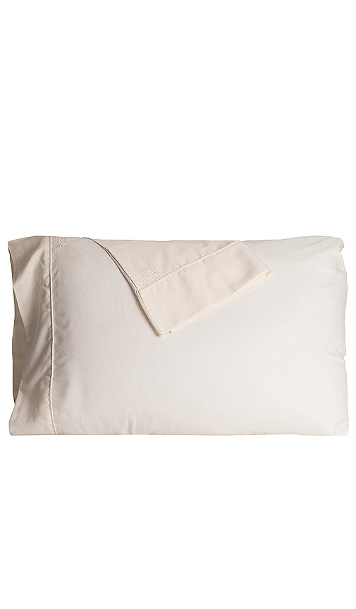 Ettitude Standard Linen+ Pillowcase Set In Stone