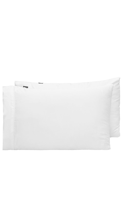 Ettitude Standard Signature Sateen Pillowcase Set In Cloud