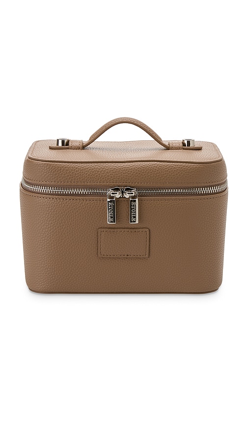 x Revolve Mini Vanity Case in Cappuccino.