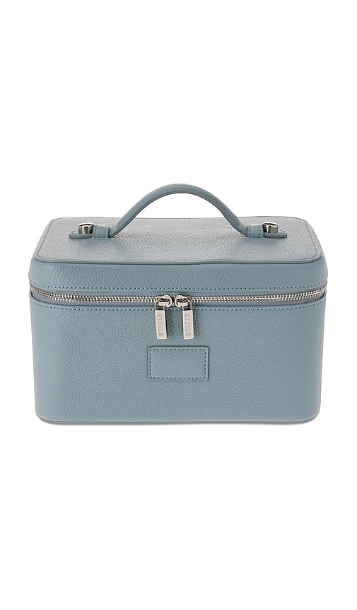 Vanity Case in Robin Blue.