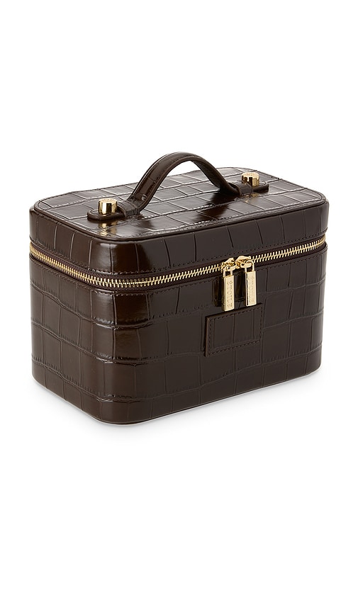 Etoile Collective X Revolve Mini Vanity Case In Brown