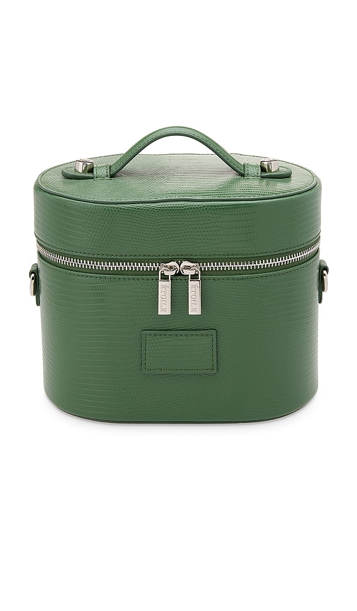 ETOILE COLLECTIVE Oval Toiletry Case en Green.