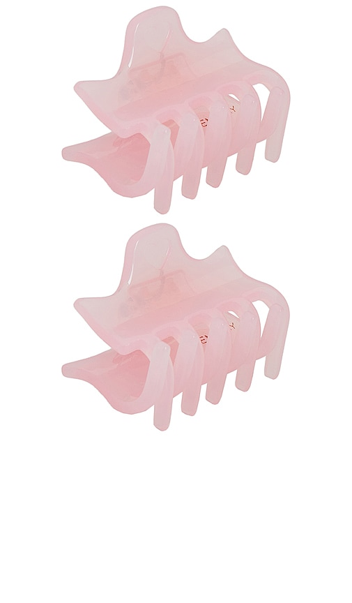 Emi Jay Baby Heartbreaker Clip Set in Pink Vanilla | REVOLVE