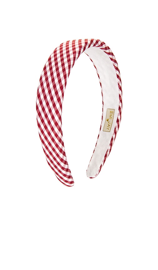  Emi Jay Stirnband Halo In Red. 