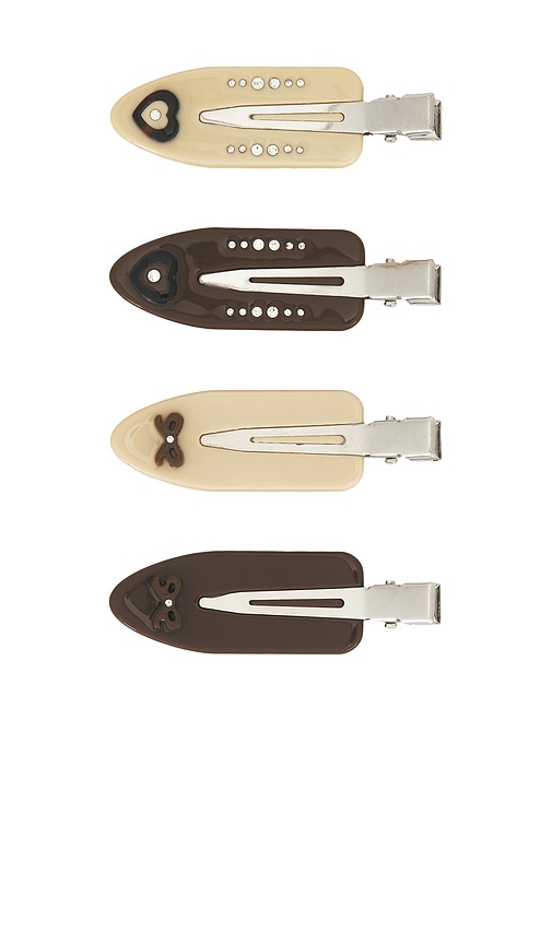 Emi Jay Popstar Clips Set In Multi