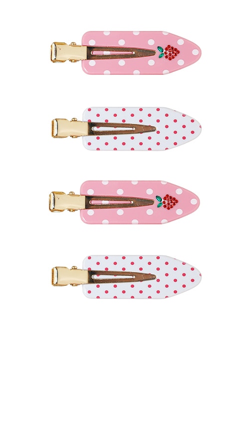 Emi Jay Popstar Clips in Pink.