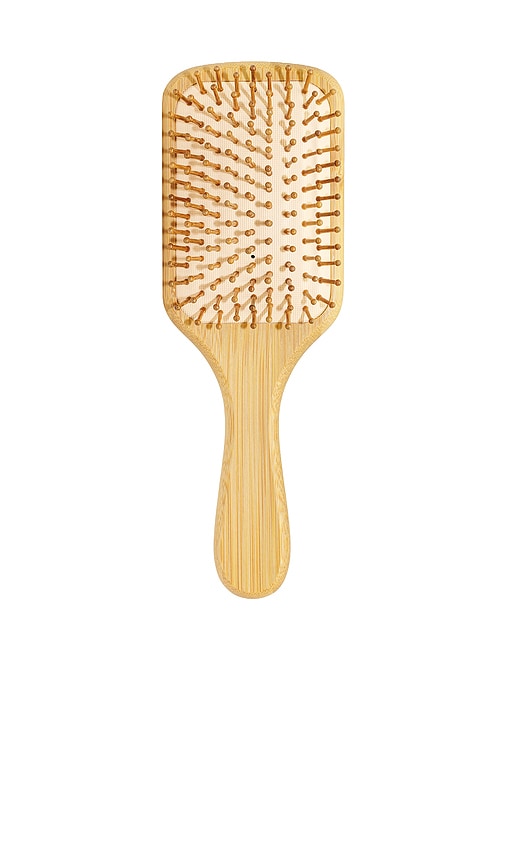 Bamboo Paddle Brush in Blue Sugar