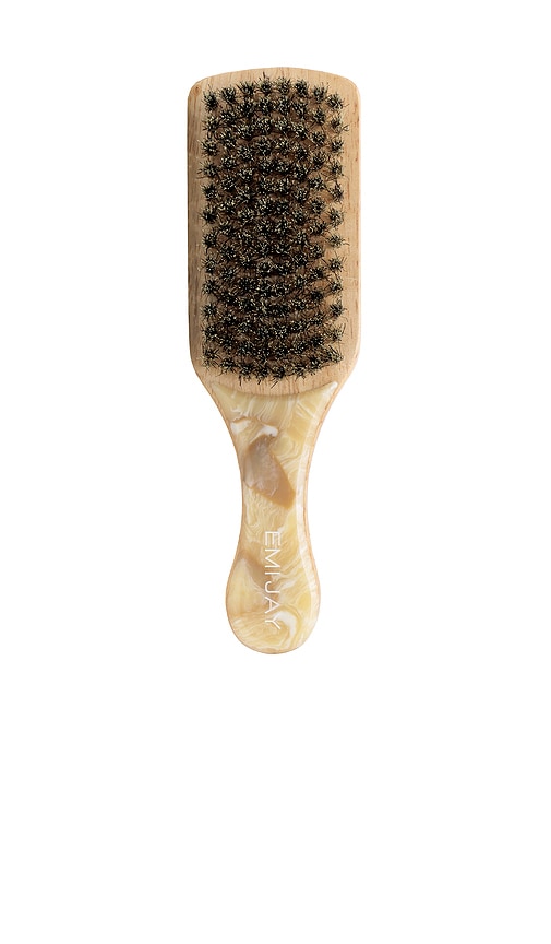 Mini Boar Bristle Brush in Chantilly.