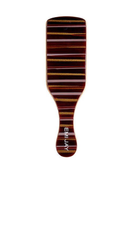 Emi Jay Mini Boar Bristle Brush in Nightcap.