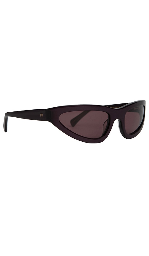 Shop Elisa Johnson Sham Sunglasses In Purple