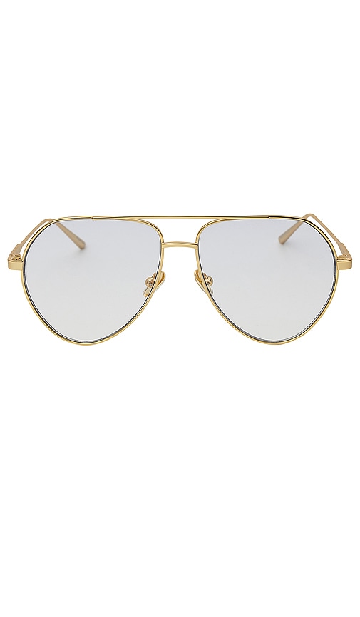 Elisa Johnson Samaria Sunglasses in Gold Metal