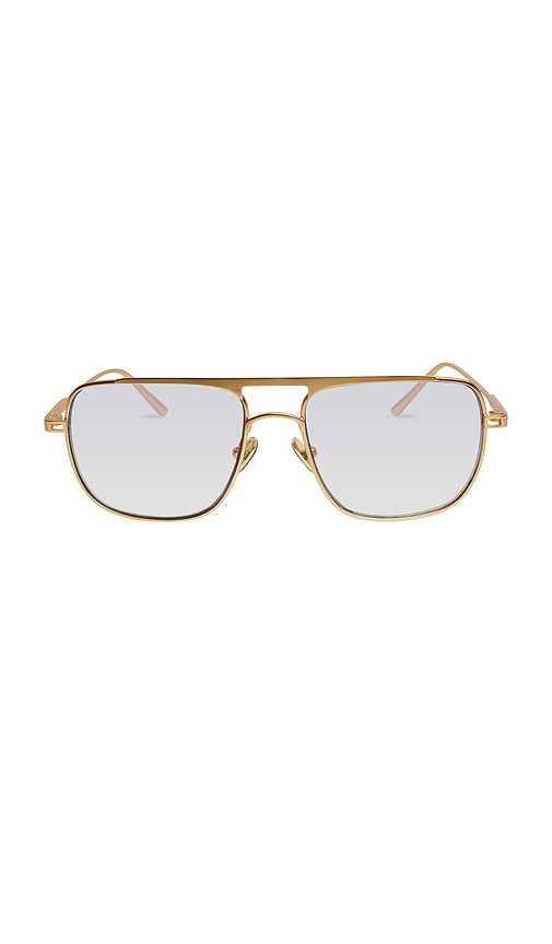 Jane in Metallic Gold.