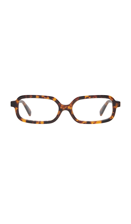 Millie Eyeglasses in Brown.