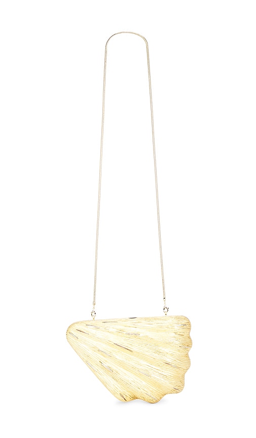 Emm Kuo Saline Fan Shaped Evening Clutch