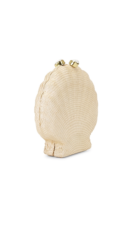  Emm Kuo Clutch In Cream. 