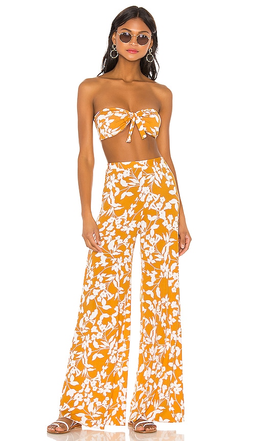 Santorini Set Yellow & White Floral