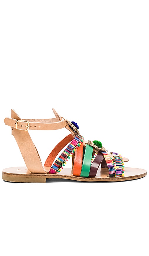 Elina Linardaki Playground Sandal in Multi | REVOLVE