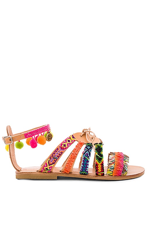 Elina Linardaki Hula Hoop Sandal in Multi | REVOLVE