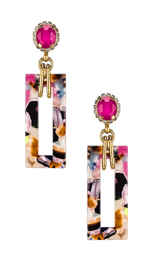 Elizabeth Cole Gaylen Earring in Multi