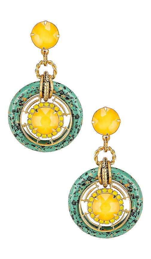 Circle Drop Earring