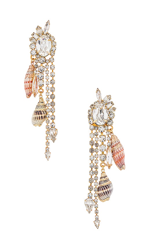 Click to view more detailed imagery on our partner's website Elizabeth Cole Maude Earrings In Natural