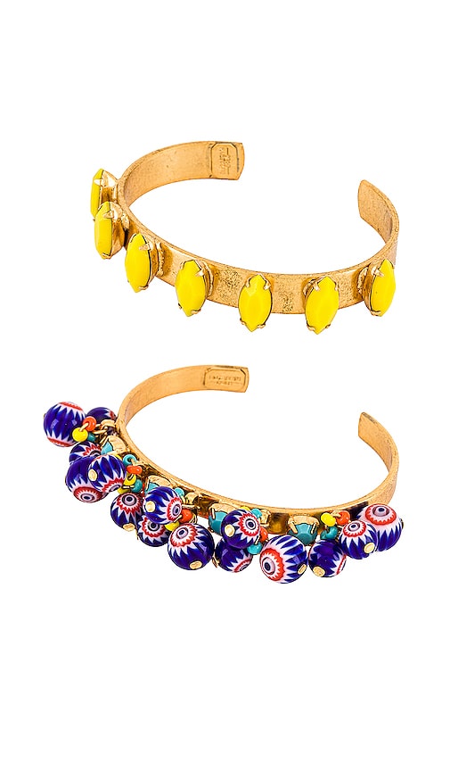 Click to view more detailed imagery on our partner's website Elizabeth Cole Blake & Quinn Bracelet Set In Frida